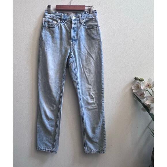 Everlane The 90's Cheeky Jean Organic Cotton Women's Jeans Size 23 Ankle Light - Picture 1 of 7